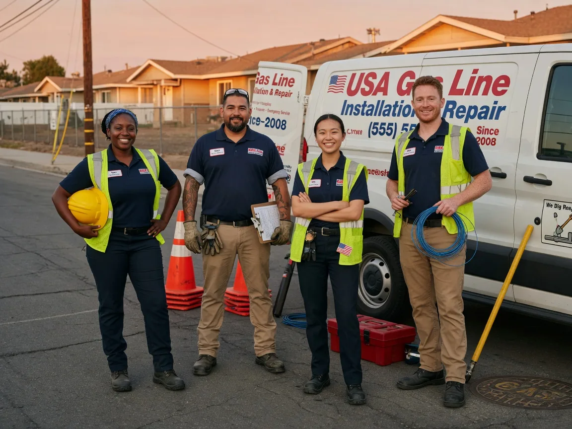 Gas Line Installation company in Goshen, CA